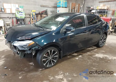 2018 Toyota Corolla Se из США, поврежденный, VIN 2T1BURHE7JC032596